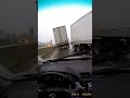 🚛 Box Truck Jackknifes, 3 Cars Almost Die