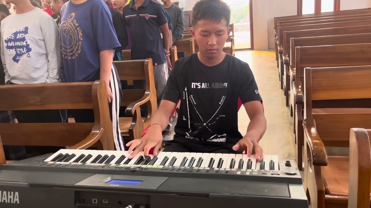 Hallelujah Chorus Keyboard Cover (Keyboard hmettu Siama)