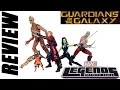 Review da coleção completa dos dos Guardiões da Galáxia Marvel Legends - brinquedo boneco toys