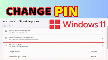How to Change PIN in Windows 11 | Change PIN in Windows 11