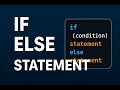 009: If Else Statement || Af Soomaali