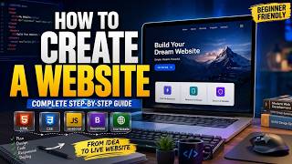 How to Create a Website in 2026 | Complete Website Development Process Guide for Beginners