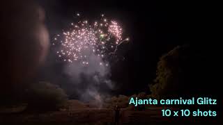 Ajanta Fireworks Carnival Glitz 10 x 10 shots