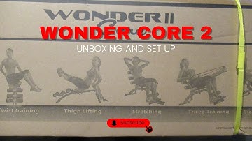 Unboxing Wonder Core 2 - Showing What Is In The Box And Set Up