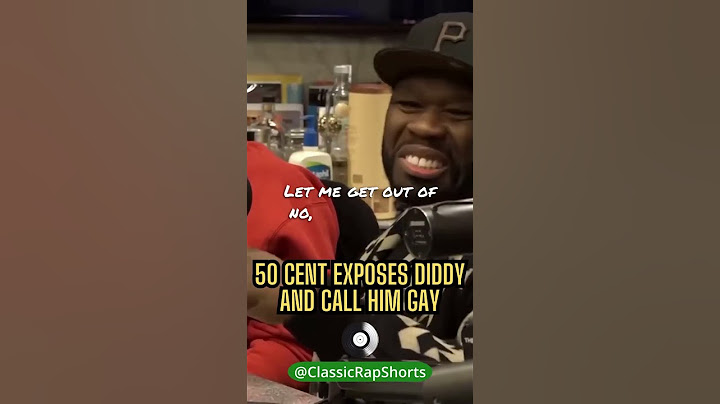 50 Cent exposes Diddy and call him gay