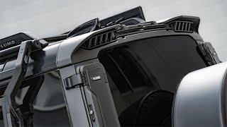 Plumb Carbon Fiber Rear Spoiler Kit Tail Car Wings For Land Rover Defender 90110130