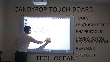 CANDYPOP INTERACTIVE WHITE BOARD DEMO   PART 1