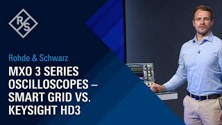 R&S MXO 3 Series Oscilloscopes – Smart Grid vs. Keysight HD3