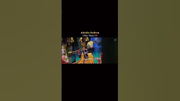 At the end, who stayed..? | Krishna Status 🌸| #shortsfeed #radhe #viralshorts #fypシ #trending #edits