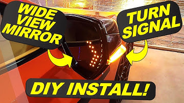 Install Guide| C8 Paragon Wide View Mirror & Turn Signal
