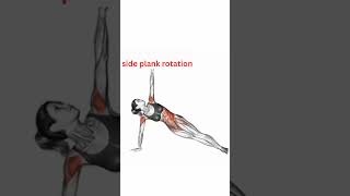 Best Best # Oblique # #Exercise ## Side Plank Rotation ##3D Animation Video#