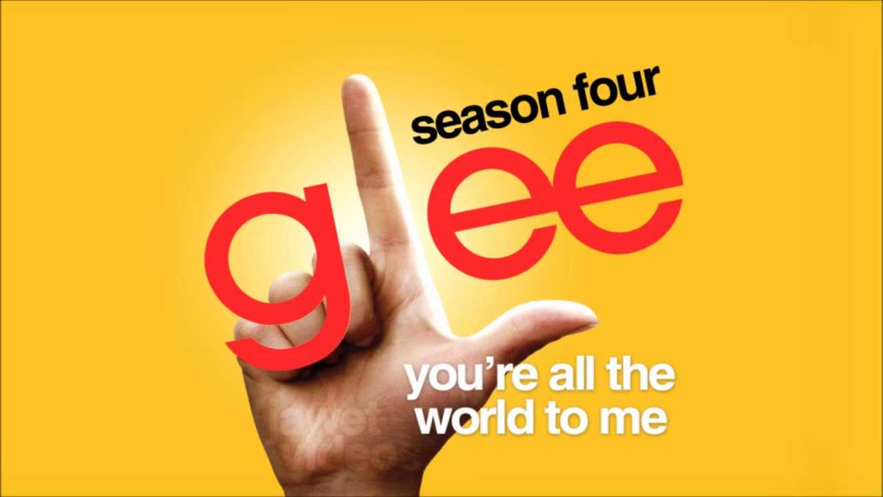 Cover You're All The World To Me - Glee Cast [HD FULL STUDIO]