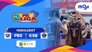 Bank Sumselbabel VS Garuda Jaya 3-0 | Highlight PLN Mobile Proliga 2024