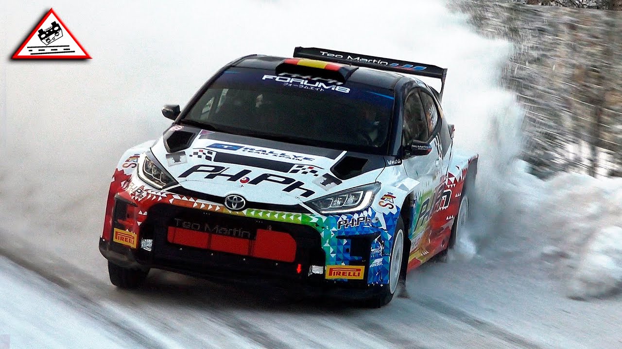 Test Day Rally Sweden 2024 | Jan Solans | Toyota GR Yaris Rally2 [Passats  de canto]