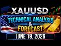 XAUUSD (GOLD) Forecast and Technical Analysis for June 19, 2026