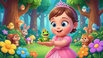 Princess Saves the Frog Prince 🐸👑 | Fun 3D Kids Animation