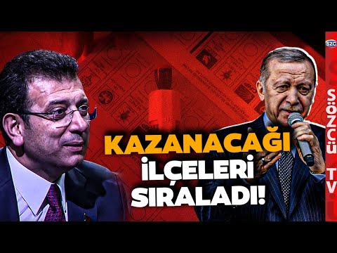 'FAZLADAN 14 İLÇE ALACAĞIZ' Ekrem İmamoğlu İsim İsim Açıkladı! Erdoğan'a Gözdağı Verdi