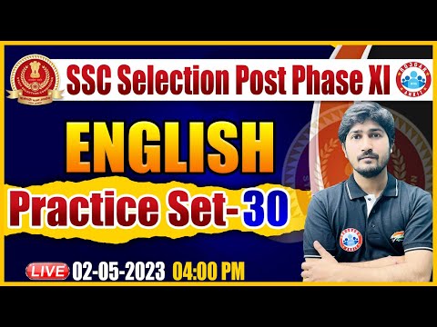 SSC Phase 11 Vacancy 2023 | Phase 11 English Practice Set | SSC Phase 11 English Class By Vipin Sir