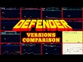 Defender 1981 Versions Comparison HD 60FPS Defender 1981 Versions Comparison HD 60FPS