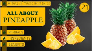 Healthy Benefits of Pineapple | Minerals and Ingredients