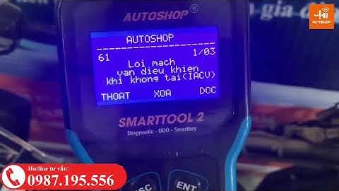 #34. Autoshop Smarttool: Hướng dẫn sử dụng chức năng đọc/xóa mã lỗi cho dòng xe Yamaha NVX