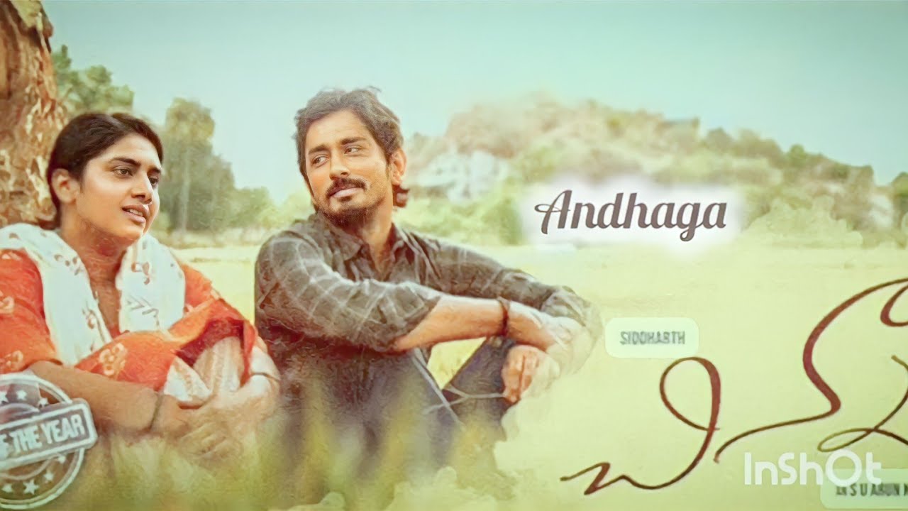 Anthaa Andamga Endukunnave Song   Love Songs Status Telugu Movies  siddarth  movie  newsong  love