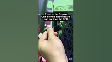 New PC but no display? No problem! Try out this simple tip! 📺🔧