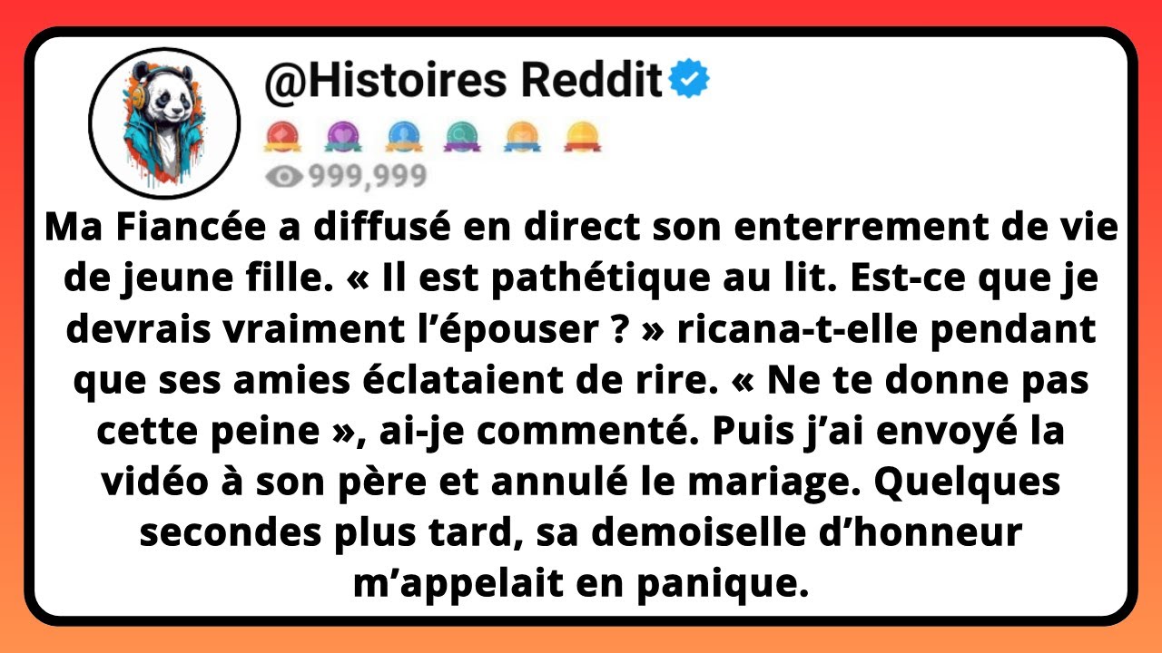 Ma Fiancée A Diffusé En Direct Son Enterrement De Vie De Jeune Fille. « Il Est Pathétique Au Lit...