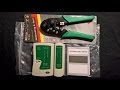 RJ45 RJ11 Ethernet Cat5 Network LAN Cable Tester and Crimper Testing