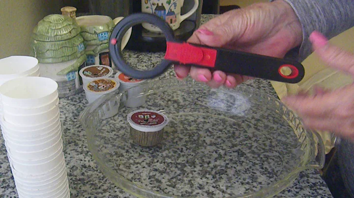 How to recycle K-Cups and coffee pods. Cut, separate, recycle all brands of K-Cup style coffee pods