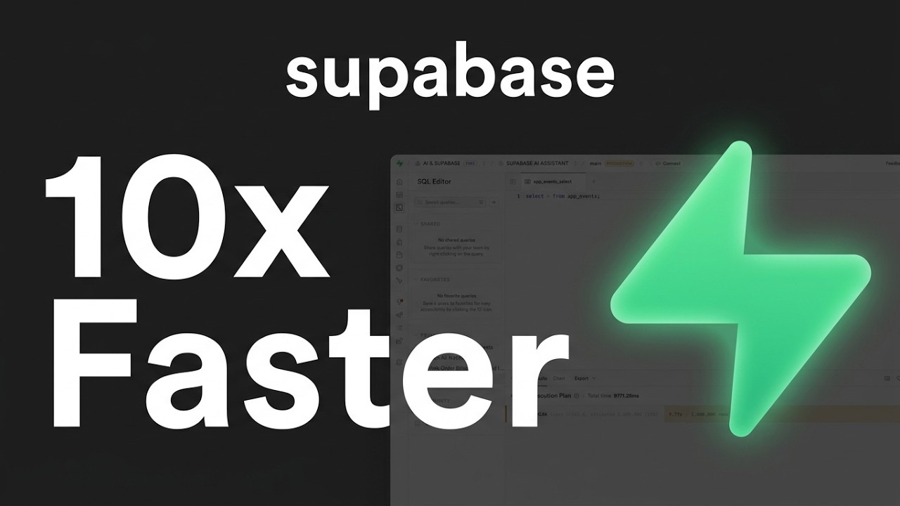 Stop Writing SQL: Build Your Entire Supabase Backend with AI Studio Assistant 🚀 Supabase Tutorial