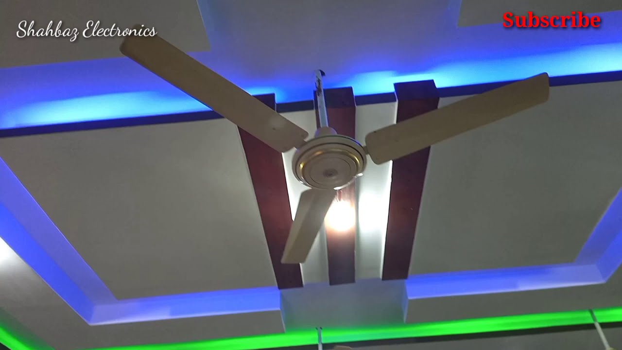 False Ceiling LED Stripes Lights Installation // rope lights fitting 