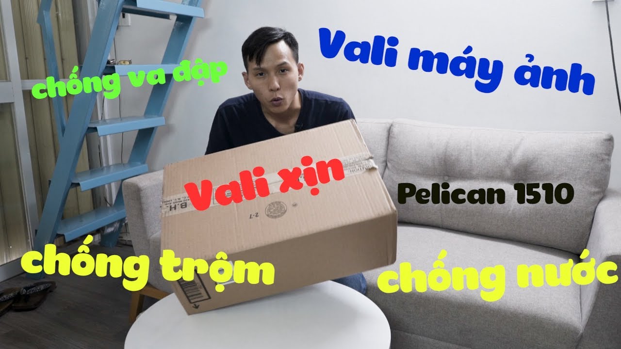 🎥 Dương Vân: Unbox Vali máy ảnh Pelican 1510 phần 1 — Video review, click xem trên YouTube