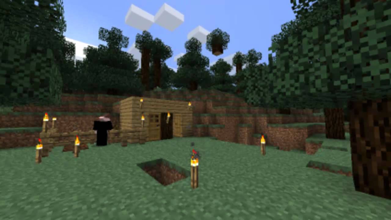 Minecraft First Night Survival - YouTube