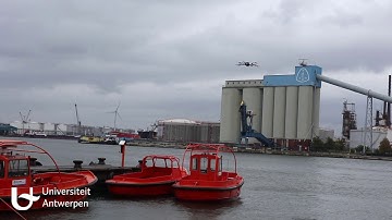 Oil spill detection using drones