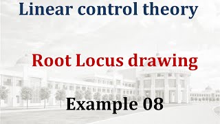 Root locus analysis - Example 08 - G(s) = (s+1)^2/(s+2)^2
