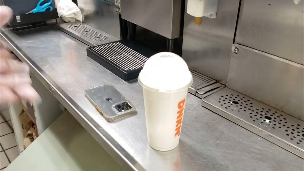 Dunkin vanilla bean Coolatta ! milkshake ! Dunkin Frozen Drink