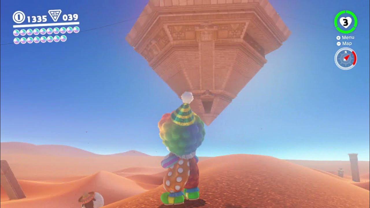 Let's Play Super Mario Odyssey blind part 40 Pyramid, Sphinx, And