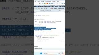 Heading of ALV Reports #sapabap #abapdeveloper #abap #coding #sap #abaponhana