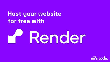 Host your own website for FREE with Render