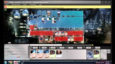 Android: Netrunner Whizzard Tag-Me vs Replicating Perfection OCTGN