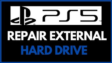How To Repair External Hard Drive on Ps5 !! External Hard Drive Wont Repair ps5  - 2024 Solve
