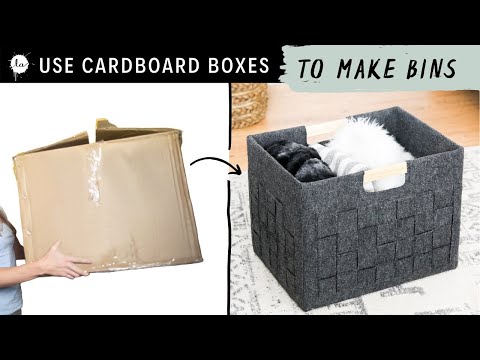 فيديو: صندوق تخزين DIY
