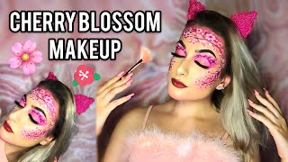CHERRY BLOSSOM MAKEUP TUTORIAL | SPRING MAKEUP