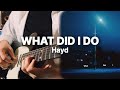 Hayd - What Did I Do / 기타 커버
