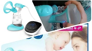 Granzia Electric Breast pump  review  شفاط لبن الام كهربائي