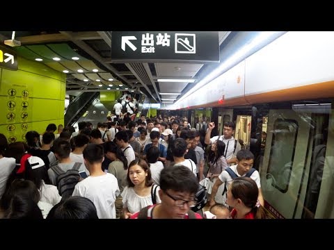 Как работает китайское метро в Гуанчжоу. Стоимость и режим работы. Современный Китай. Guangzhou.