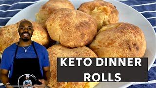 KETO DINNER ROLLS||OFF POINT COOKING The Best Keto Dinner Rolls Recipe Tutorial