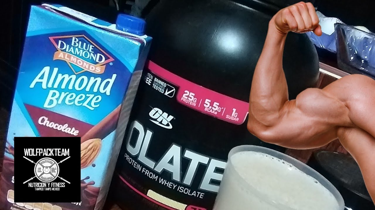 Batidos para subir masa muscular