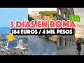 ¿Cuánto cuesta viajar a Roma? - Precios y Roma Pass